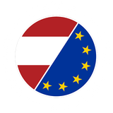 “Designed in Austria · Made in Europe”徽章
