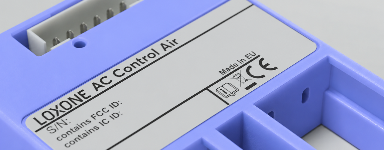 AC Control Air 模块标签特写