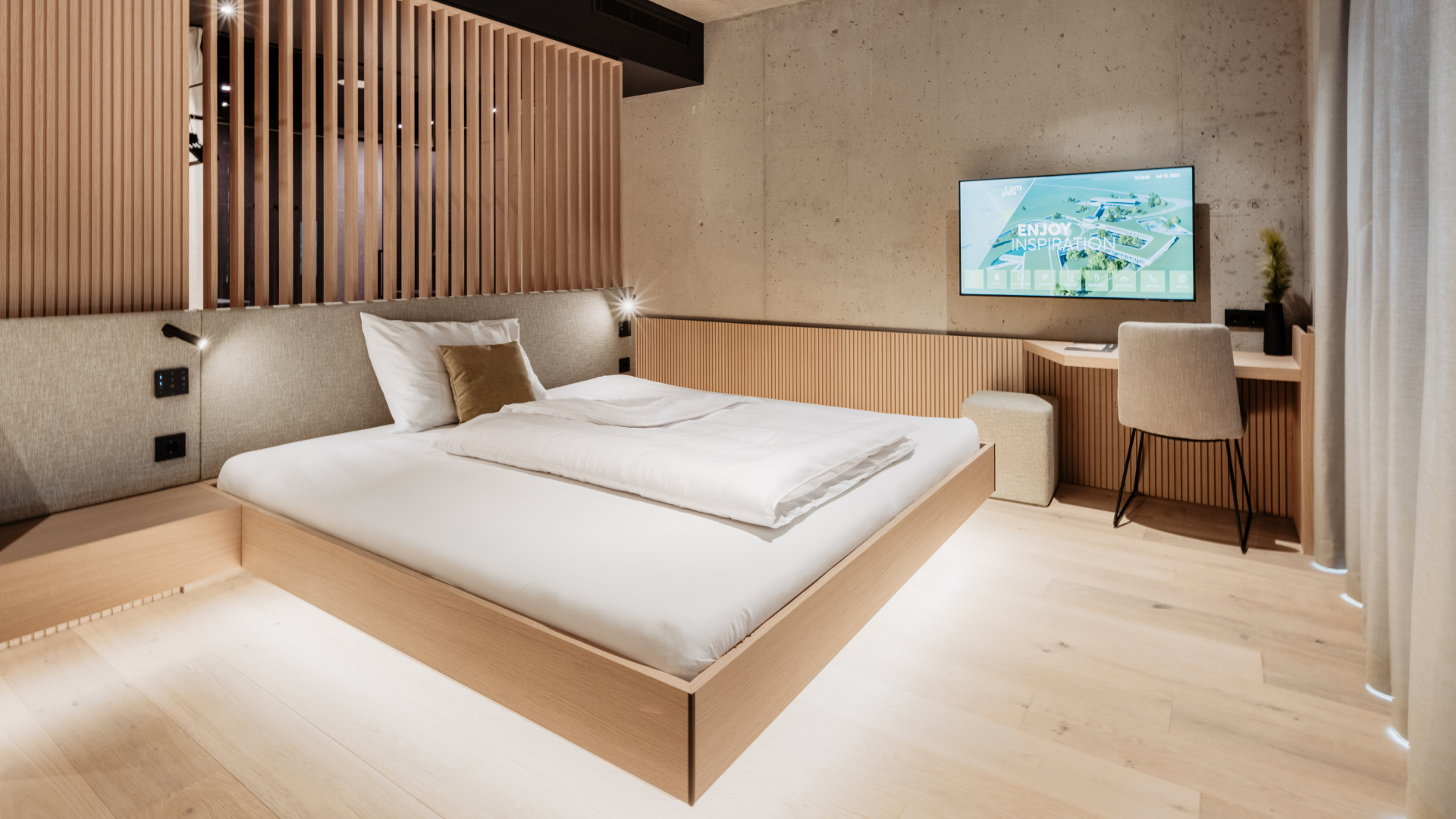 PH-Blog-Campus Tour-Hotelzimmer Modernste intelligente Hotelzimmer mit maximalem Gästekomfort